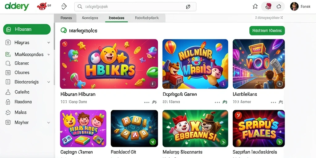 Beragam pilihan permainan slot yang seru.